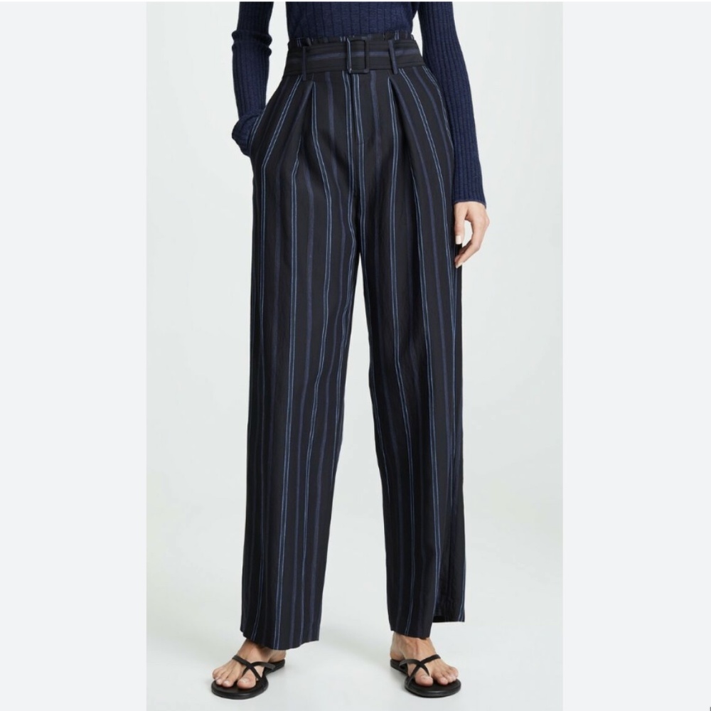 Vince Dobby Striped Pants